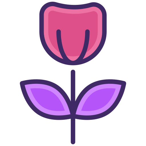 Flower Generic color lineal-color icon