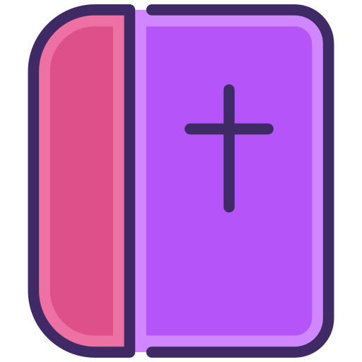 książka biblijna Generic color lineal-color ikona