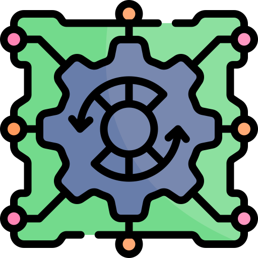 Операционная система Kawaii Lineal color иконка