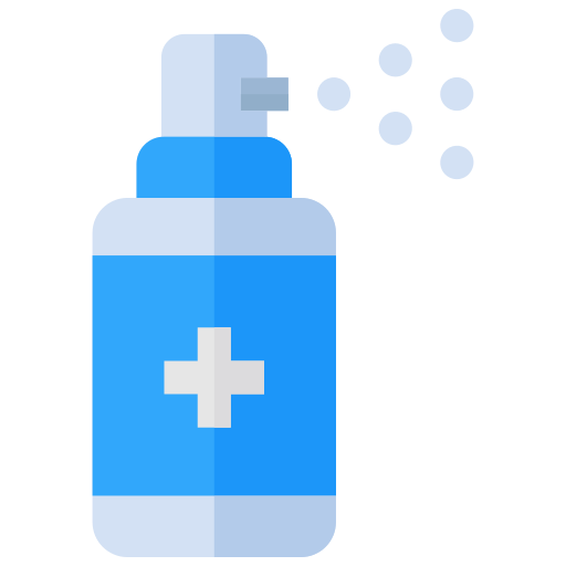 Hand sanitizer Generic color fill icon