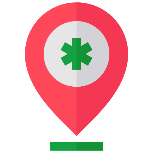 Location Generic color fill icon