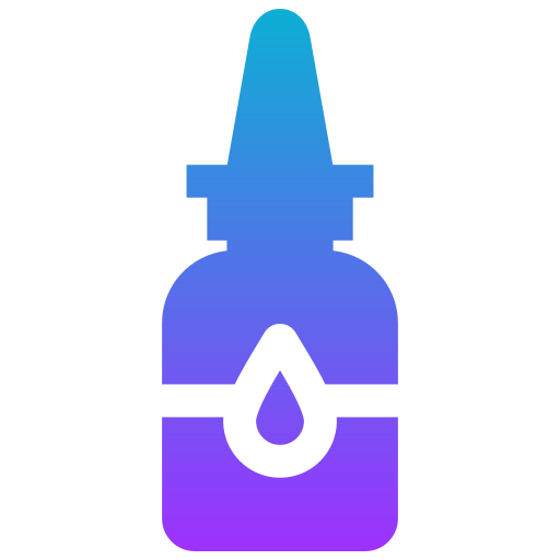 Nasal spray Generic gradient fill icon