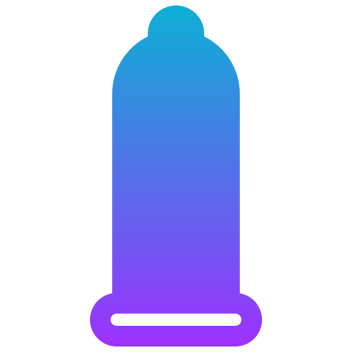 Condom Generic gradient fill icon