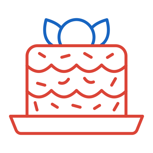 チーズケーキ Generic color outline icon