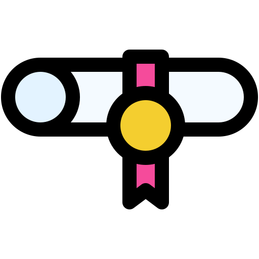 ディプロマ Generic color lineal-color icon