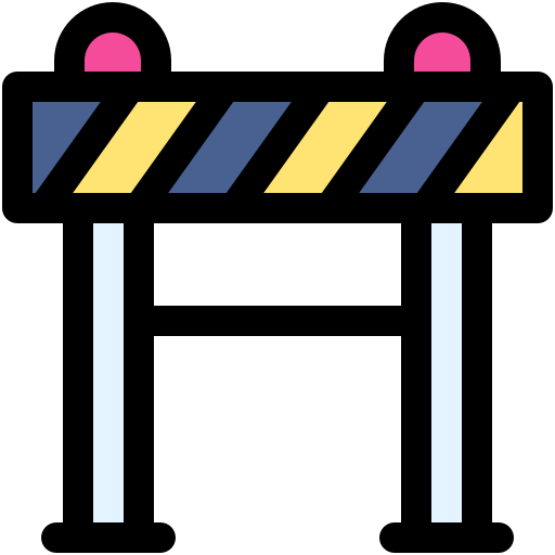barrière Generic color lineal-color Icône