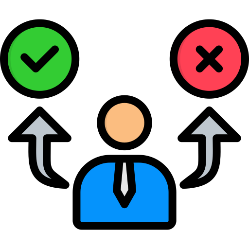 Decision making Generic color lineal-color icon