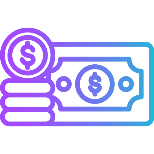 Money Generic gradient outline icon