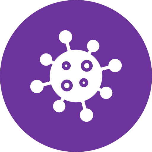 coronavirus Generic color fill icoon