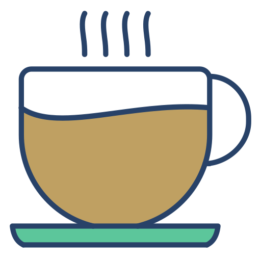コーヒー Generic color lineal-color icon
