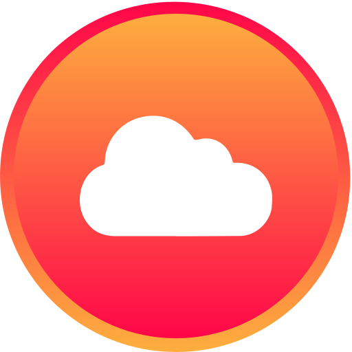 nube Generic gradient lineal-color icono