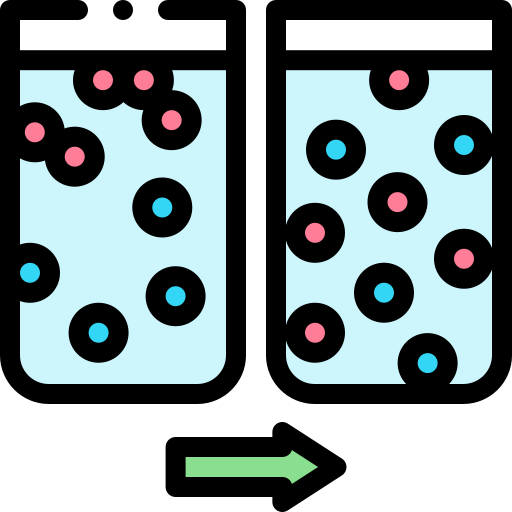 difusión Detailed Rounded Lineal color icono