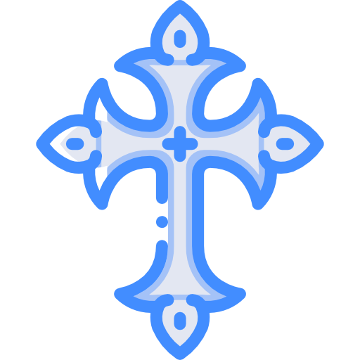 cruz Basic Miscellany Blue Ícone