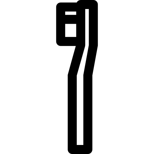 zahnbürste Basic Rounded Lineal icon