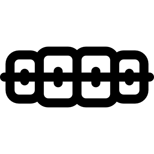 parentesi Basic Rounded Lineal icona