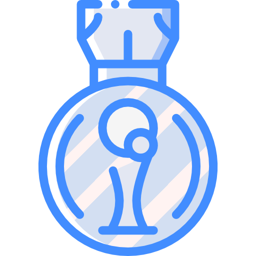 Медаль Basic Miscellany Blue иконка