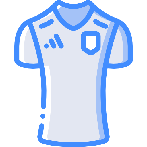 maglietta da calcio Basic Miscellany Blue icona