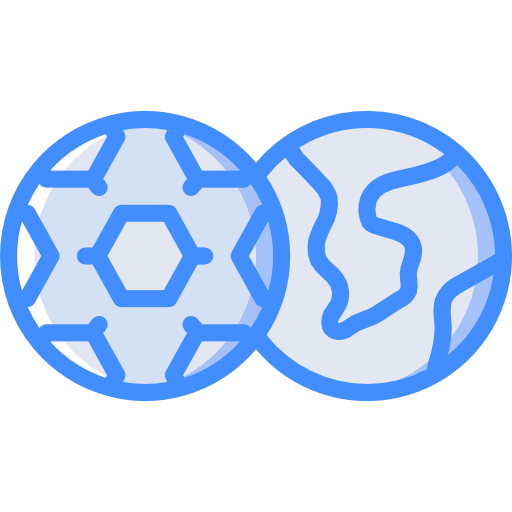 weltfußball Basic Miscellany Blue icon