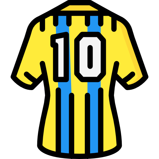 maglietta da calcio Basic Miscellany Lineal Color icona