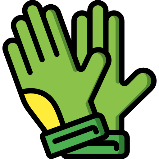 Gloves Basic Miscellany Lineal Color icon