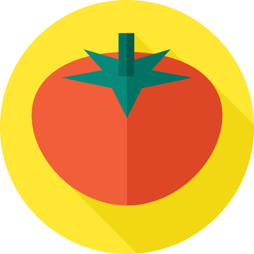 Tomate Flat Circular Flat icon
