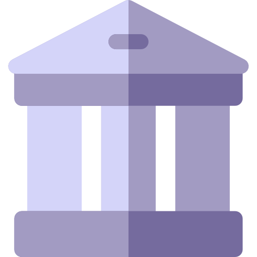 banco Basic Rounded Flat icono