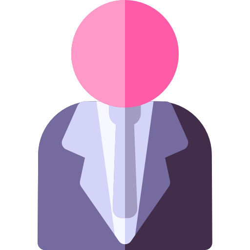 Businessman Basic Rounded Flat icon