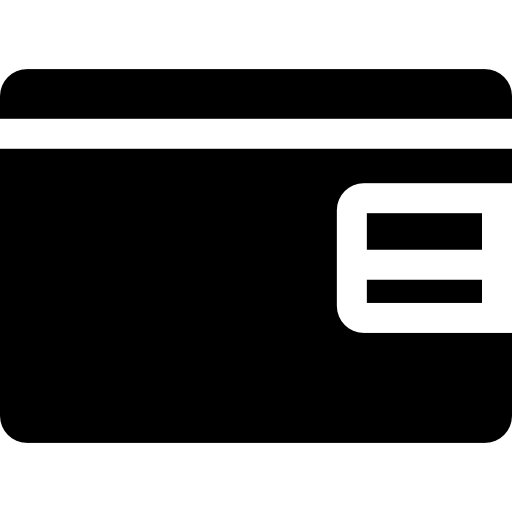 cartera Basic Rounded Filled icono