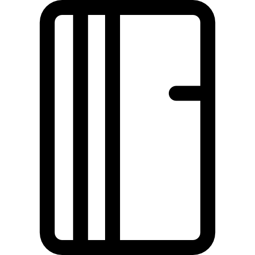 frigorifero Basic Rounded Lineal icona
