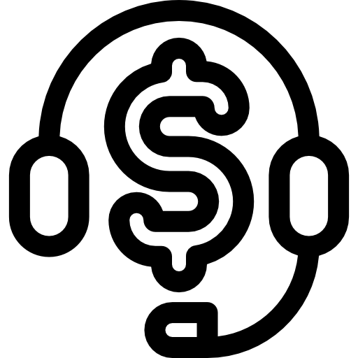 Телемаркетинг Basic Rounded Lineal иконка
