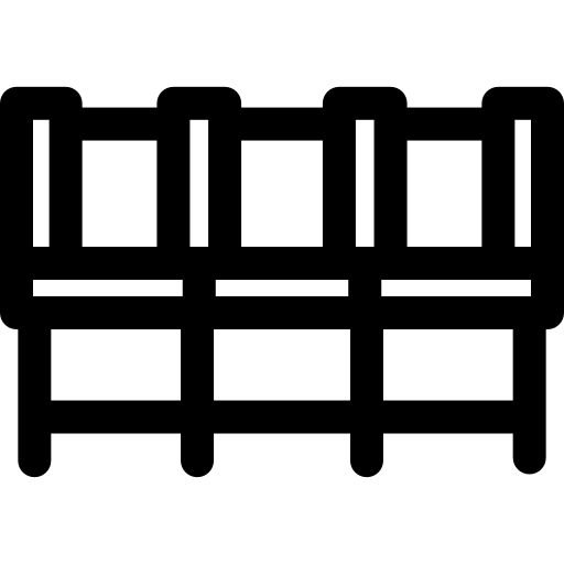 gabinete Basic Rounded Lineal icono