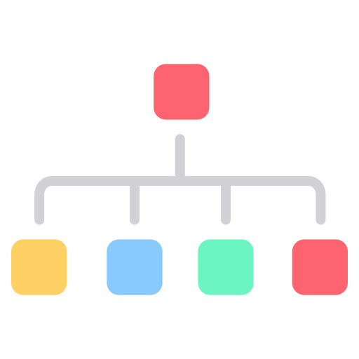 structure de données Generic color fill Icône