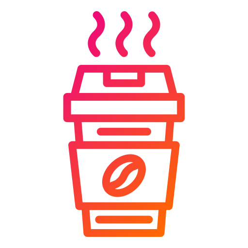 コーヒーカップ Generic gradient outline icon