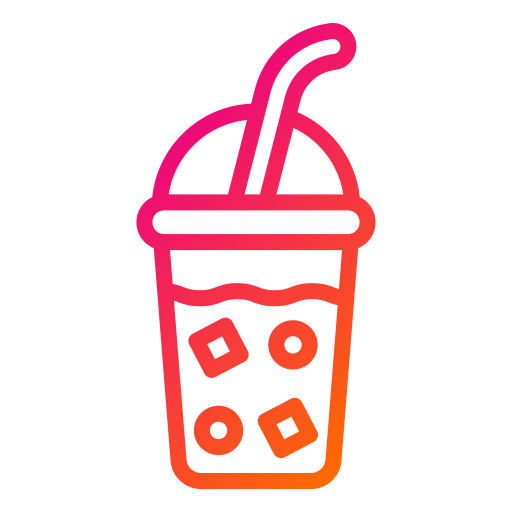 Iced tea Generic gradient outline icon
