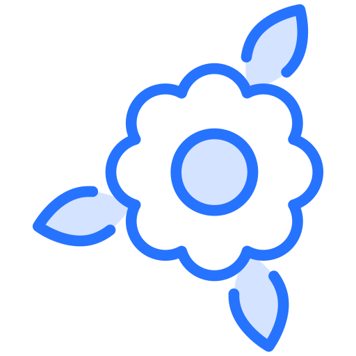 Flower Generic color lineal-color icon