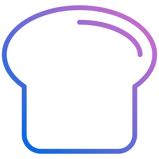 Bread Generic gradient outline icon