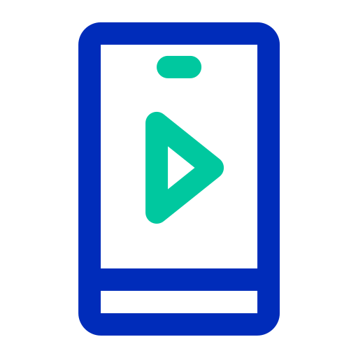 ビデオストリーミング Generic color outline icon