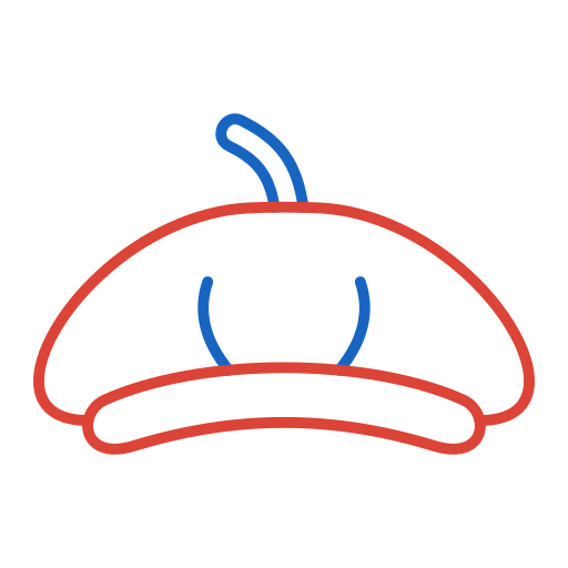 beret Generic color outline ikona