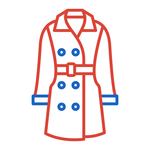 casaco Generic color outline Ícone
