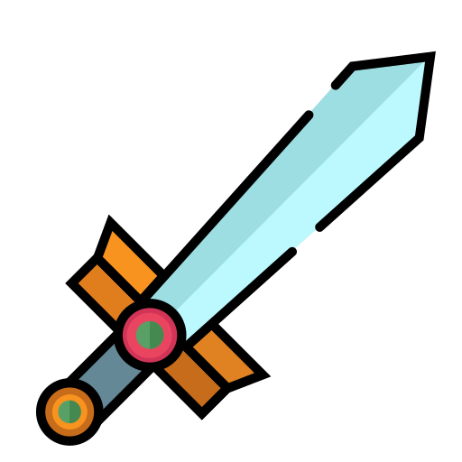 Sword Generic color lineal-color icon