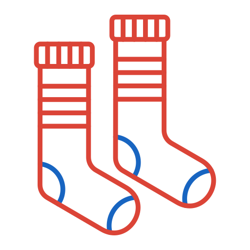 Socks Generic color outline icon