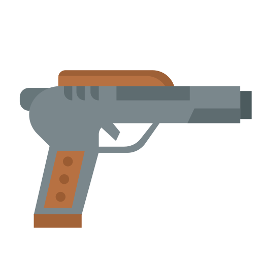 revolver Generic color fill icona