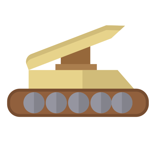 Tank Generic color fill icon