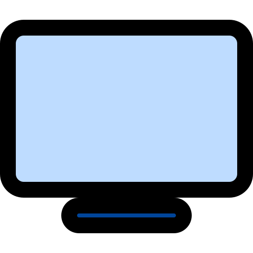 Monitor Generic color lineal-color icon