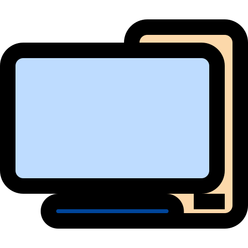 computer Generic color lineal-color icon