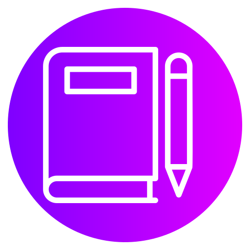 Journal Generic gradient fill icon