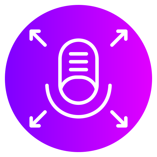 mikrofon Generic gradient fill icon