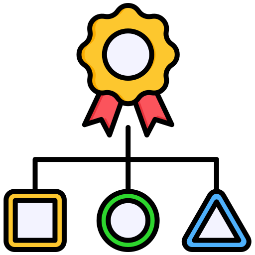 Classification Generic color lineal-color icon