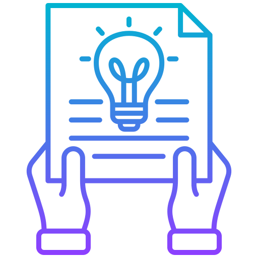 Patent Generic gradient outline icon