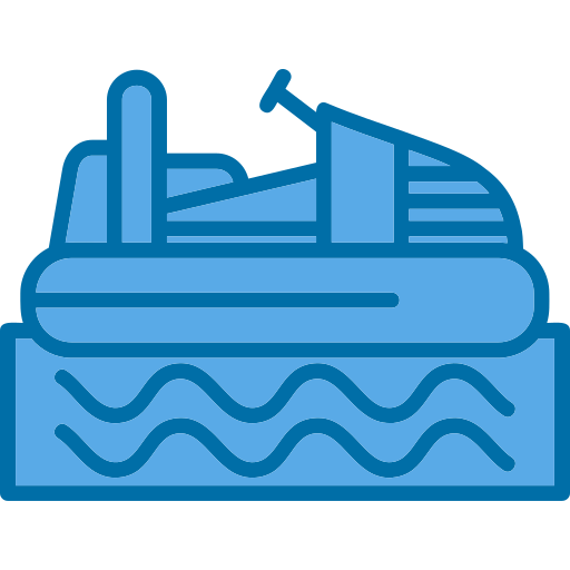 Бамперные лодки Generic color lineal-color иконка